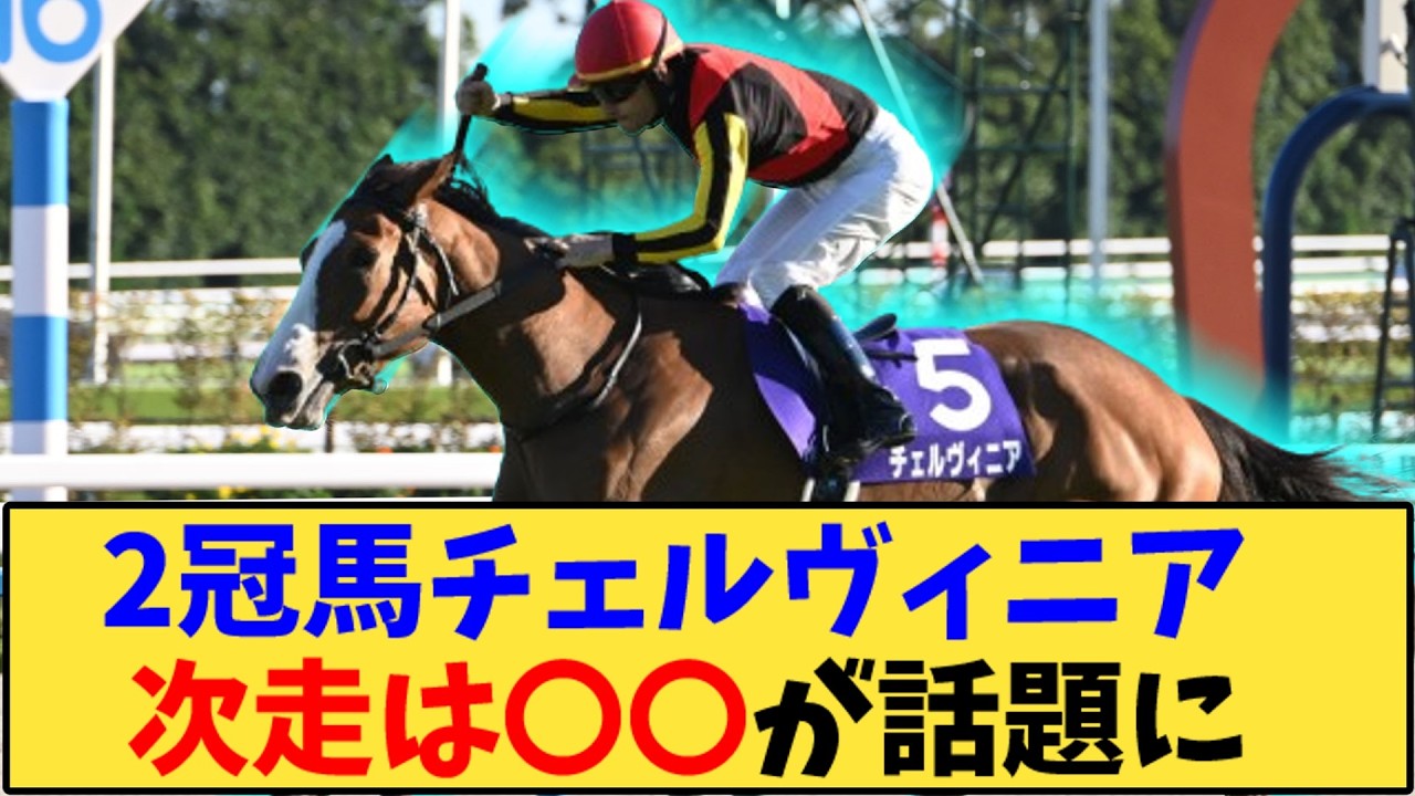 【競馬】「【秋華賞】2冠馬チェルヴィニア 次走は〇〇が話題に」に対する反応【反応集】