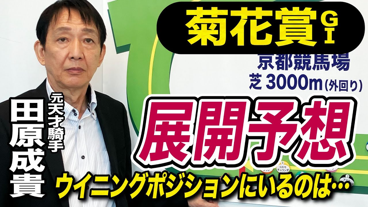 【菊花賞2024】元天才騎手・田原成貴が展開予想　長距離戦で大事なポイントとは《東スポ競馬ニュース》