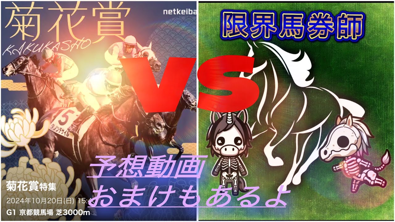 【必見】菊花賞予想動画！軸馬はあの馬だ！