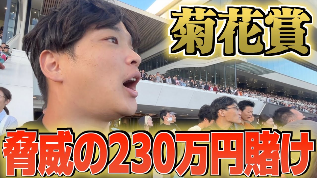 本物のギャンブラーが菊花賞に230万円ぶち込みます
