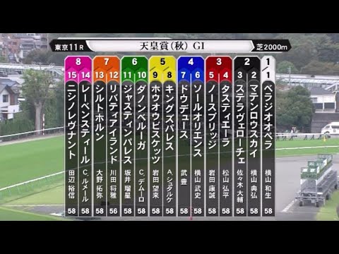 【第170回 天皇賞（秋）】R6.10/27（ＧⅠ／東京・芝2000ｍ ラジオ実況版）