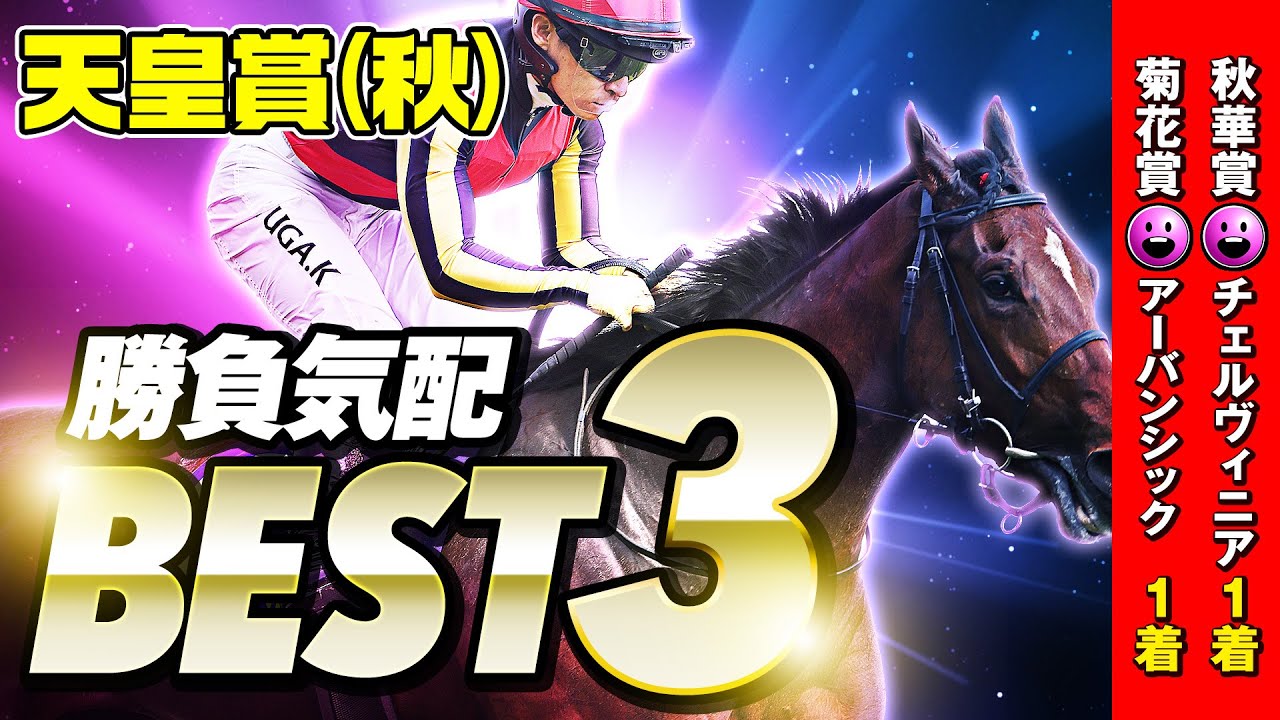 【天皇賞秋】今回は不安なし！2週連続で推奨馬が快勝「陣営の勝負気配」BEST3【競馬】