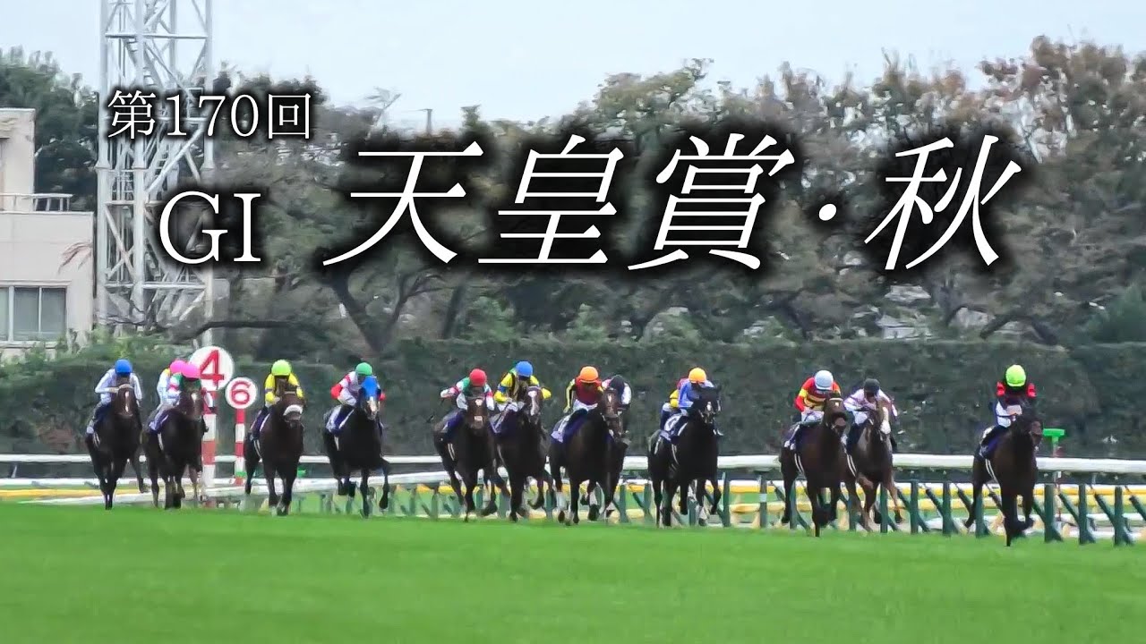 【現地映像】第170回　GI 天皇賞・秋　ゴール板前視点(本馬場入場〜表彰式)
