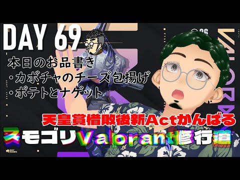 【晩酌Valorant】Vtuberスモゴリ100日後にシルバー到達を目指す！69日目