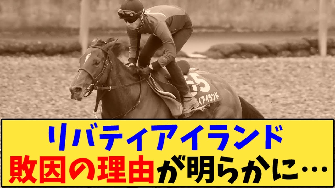 【競馬】「リバティアイランド 秋天の敗因の理由が明らかに…」に対する反応【反応集】