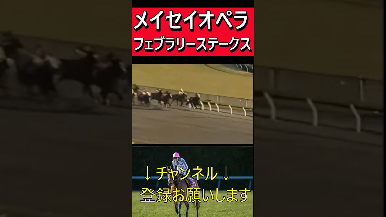 メイセイオペラ【フェブラリーステークス】#shorts #競馬名場面#競馬名実況#名馬#フェブラリーステークス