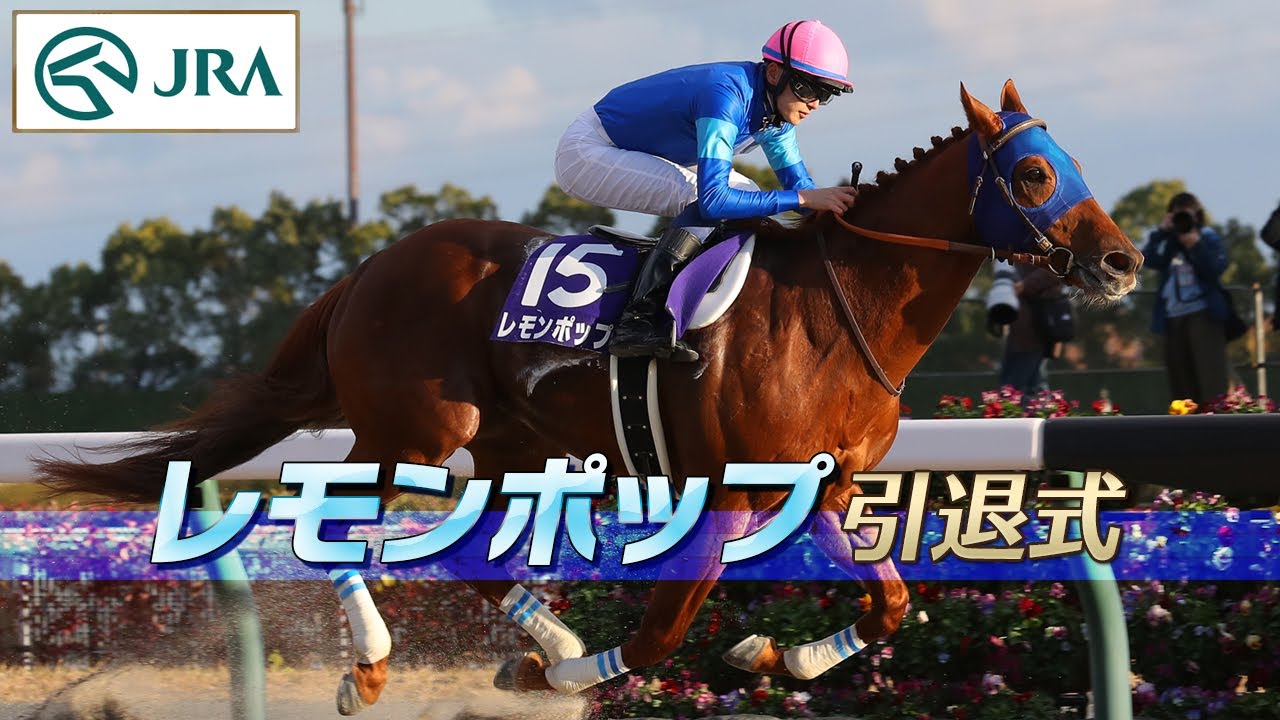 【引退式】レモンポップ（Lemon Pop retirement ceremony） | JRA公式