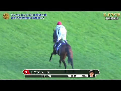 2024年 ジャパンカップ (GI) 本馬場入場【ドウデュース】