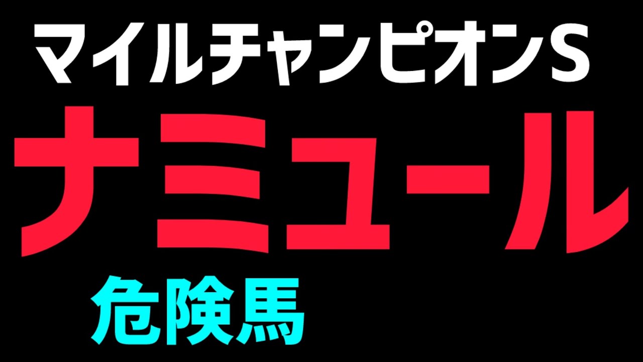 【マイルチャンピオンシップ2024危険な人気馬】「ナミュール」ファンの皆さん申し訳ございません🙇‍♂️【マイルCS予想】【マイルチャンピオンシップ過去】