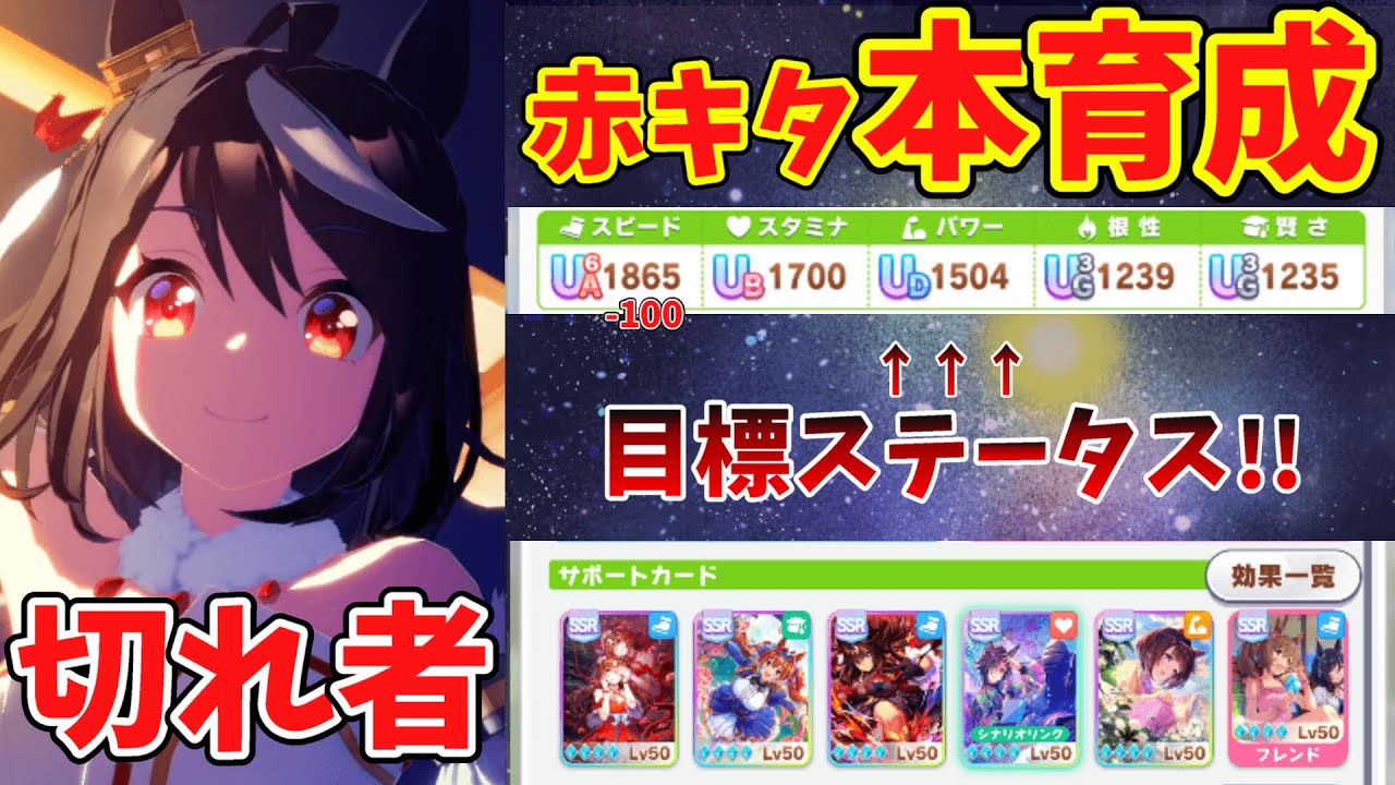 【切れ者】切れ者距離S来てる...！有馬記念チャンミ用赤キタ育成！【ウマ娘】