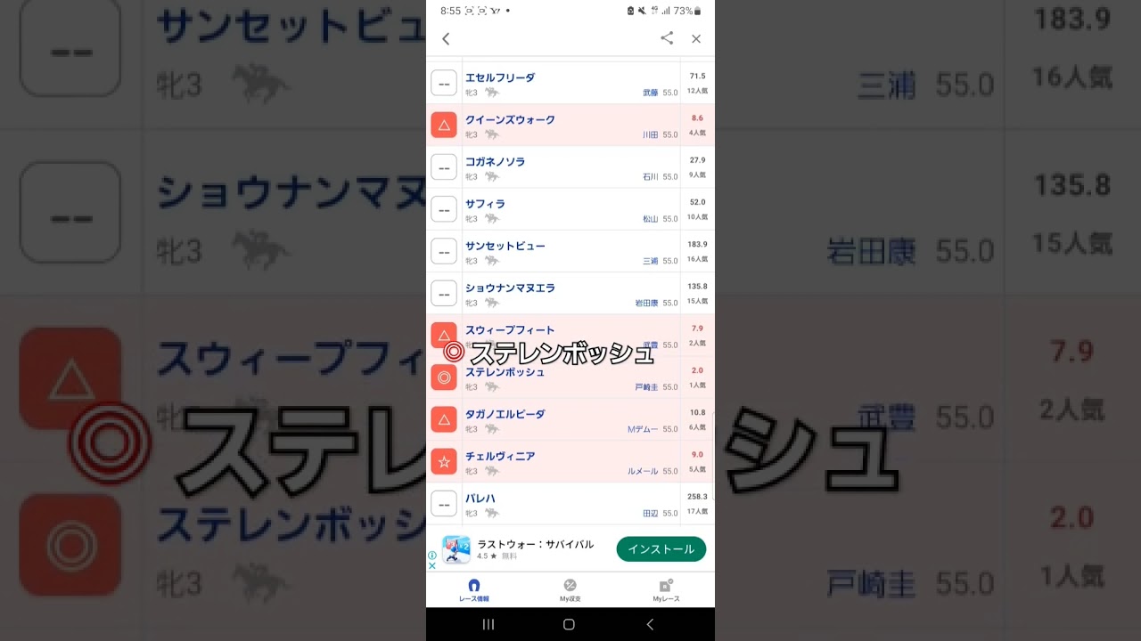 #オークス◎ステレンボッシュ#枠順前#中央#中央競馬予想動画#オークス2024#shorts