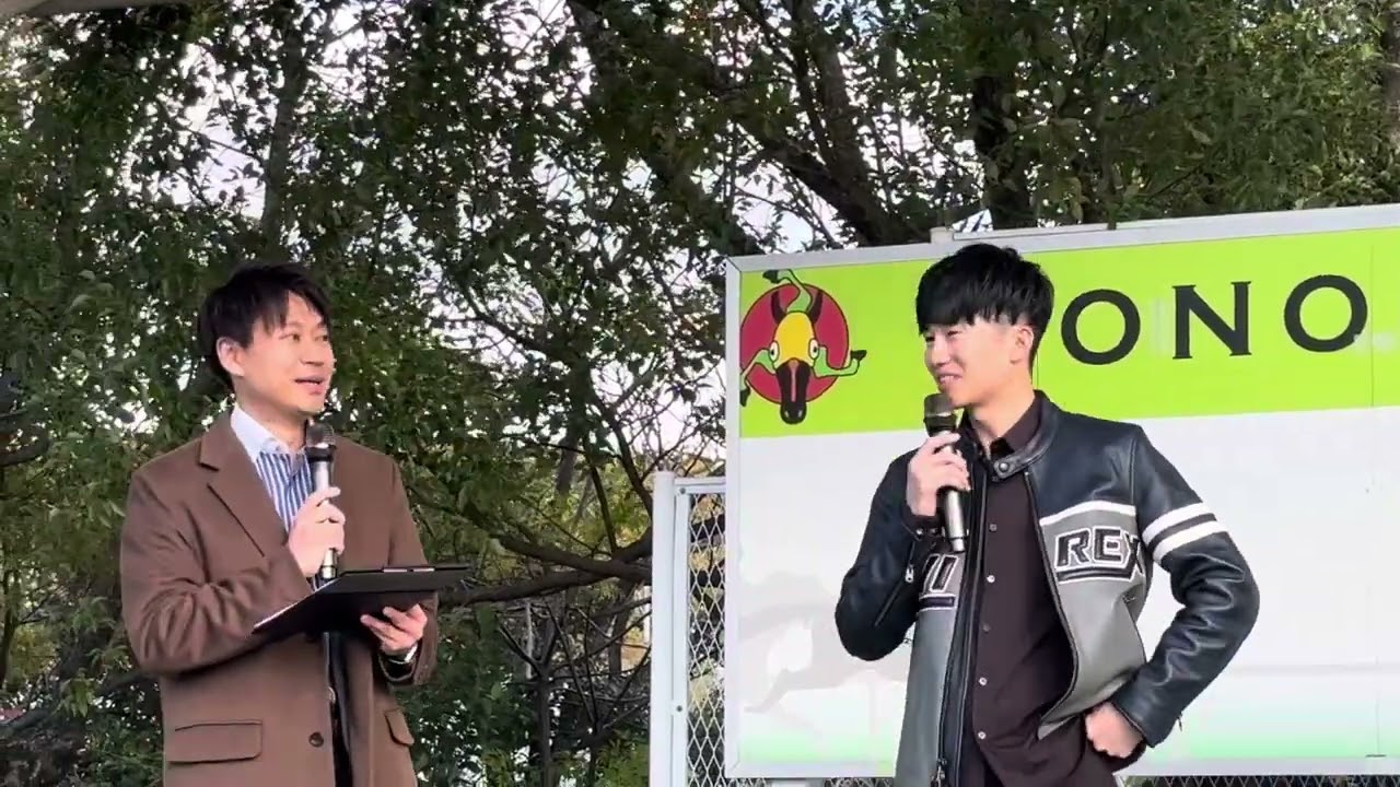 [トークショー] 中山大障害騎乗予定の小牧加矢太騎手 勝ったら川田将雅騎手にも勧められたVサイン✌️