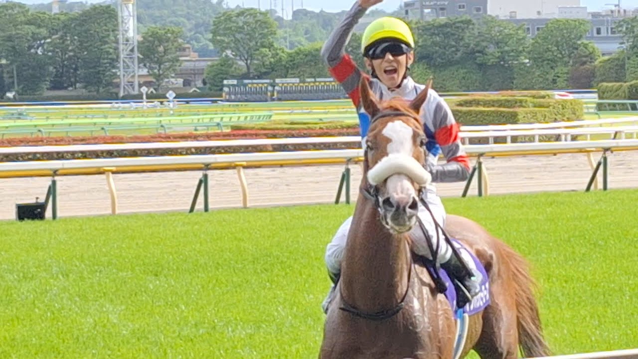 2024/5/12 東京11R ヴィクトリアマイル ゴール板前 1着テンハッピーローズ