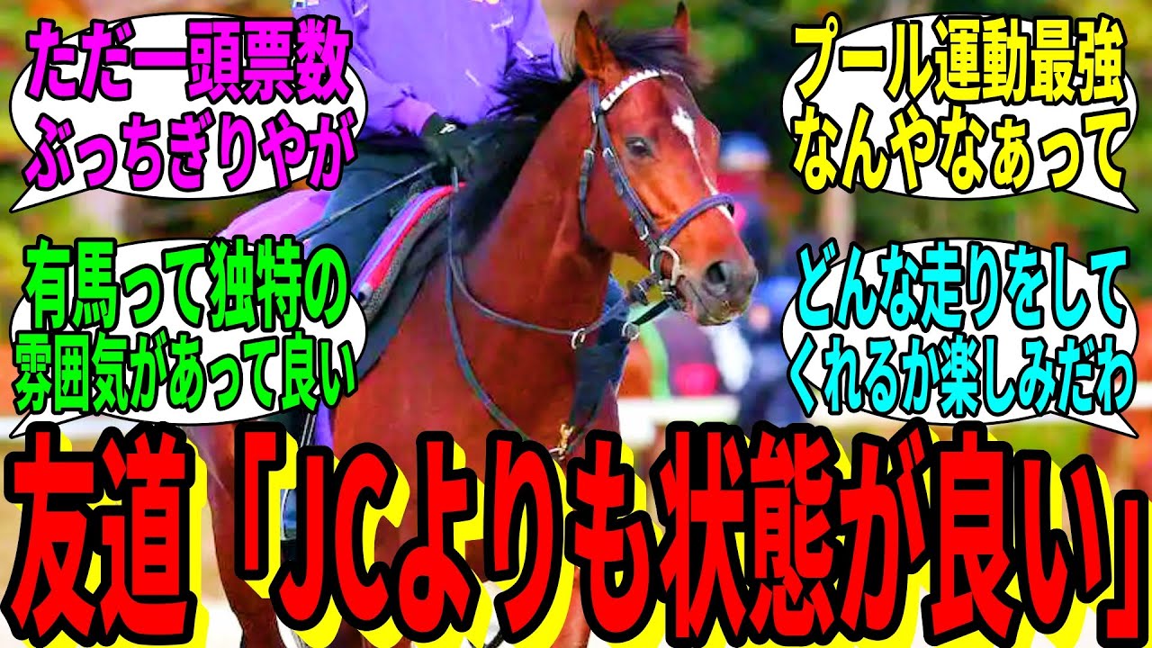 【競馬の反応集】「ドウデュース、ここにきて更に状態が上がっている」に対する視聴者の反応集