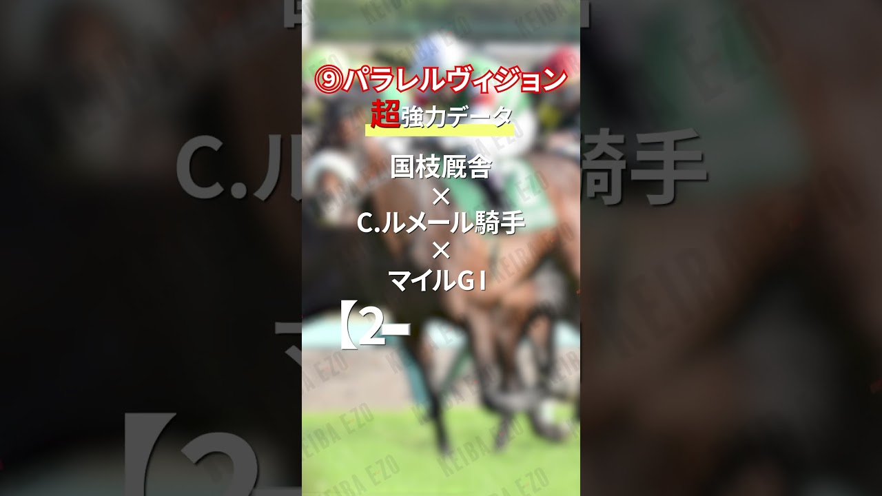 【安田記念】激熱推奨馬 #shorts #競馬 #安田記念 #パラレルヴィジョン