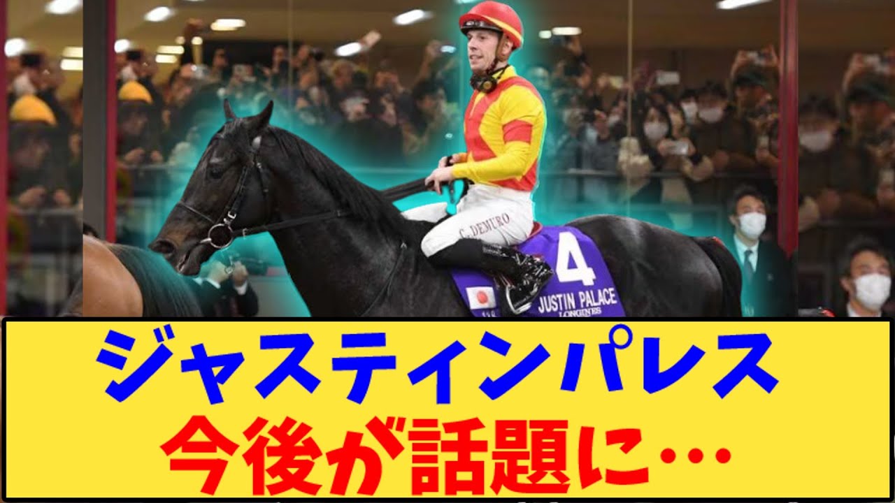 【競馬】「ジャスティンパレス 今後が話題に…」に対する反応【反応集】