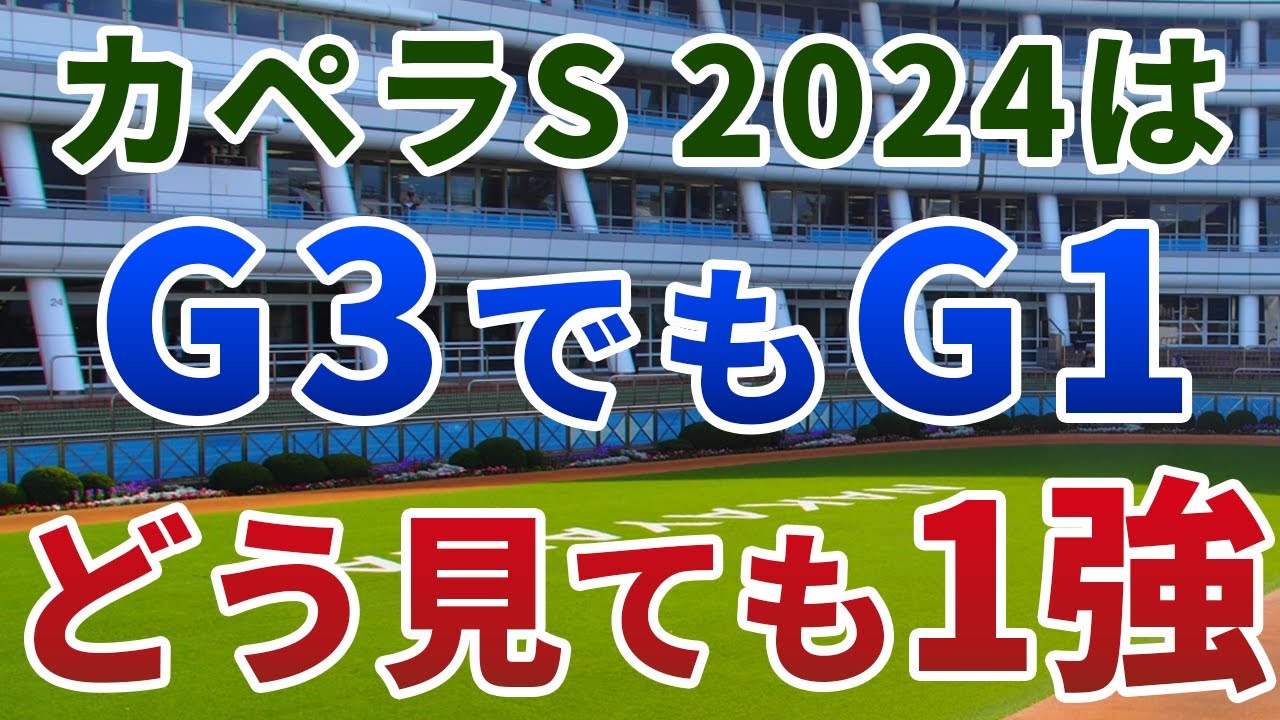 カペラステークス2024【絶対軸1頭】公開！中央唯一のダート短距離重賞のもつ意味は？好走条件ドンピシャの１強馬を発表！