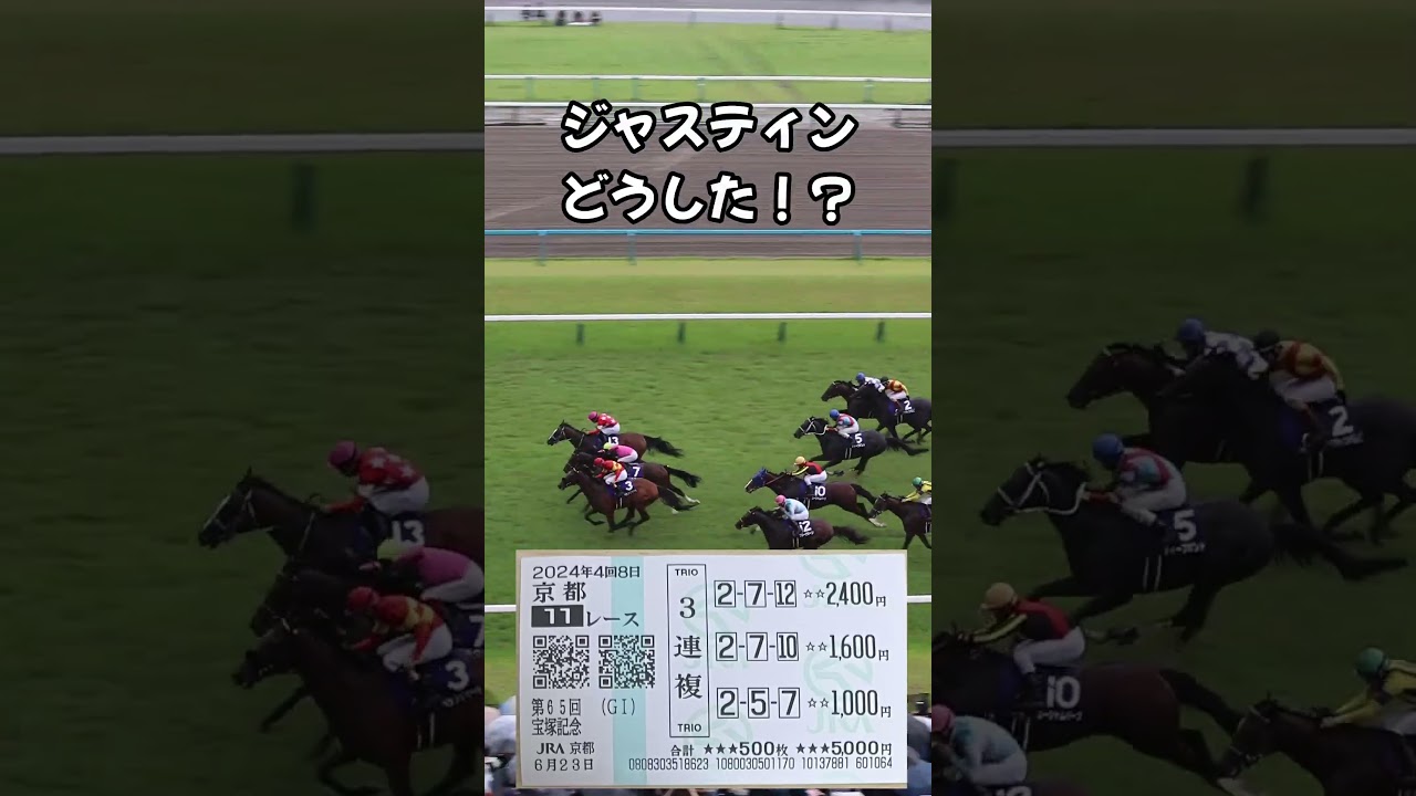 現地競馬で激絞り勝負した男の末路【宝塚記念2024】 #宝塚記念 #競馬 #実践 #shorts