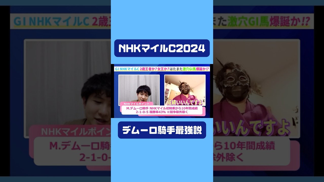 【NHKマイルC2024予想】デムーロ騎手最強説 #nhkマイルカップ #nhkマイルc #競馬 #競馬予想 #デムーロ #切り抜き #切り抜き動画