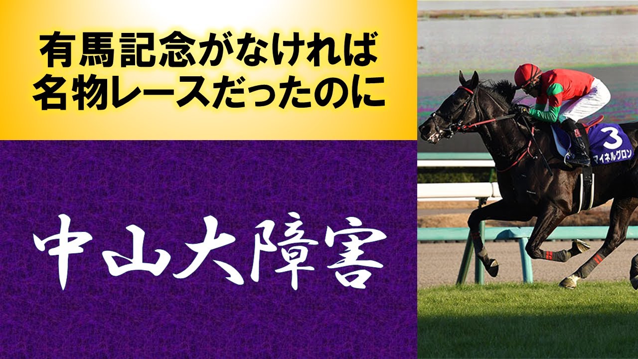 【初心者向けGI解説】中山大障害【2024年度版】