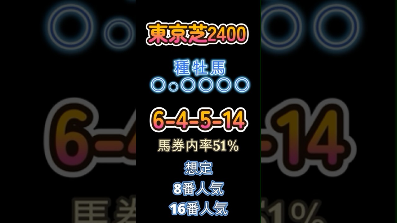 「オークス2024」種牡馬データ　#オークス2024 #優駿牝馬2024 #血統 #血統予想 #競馬