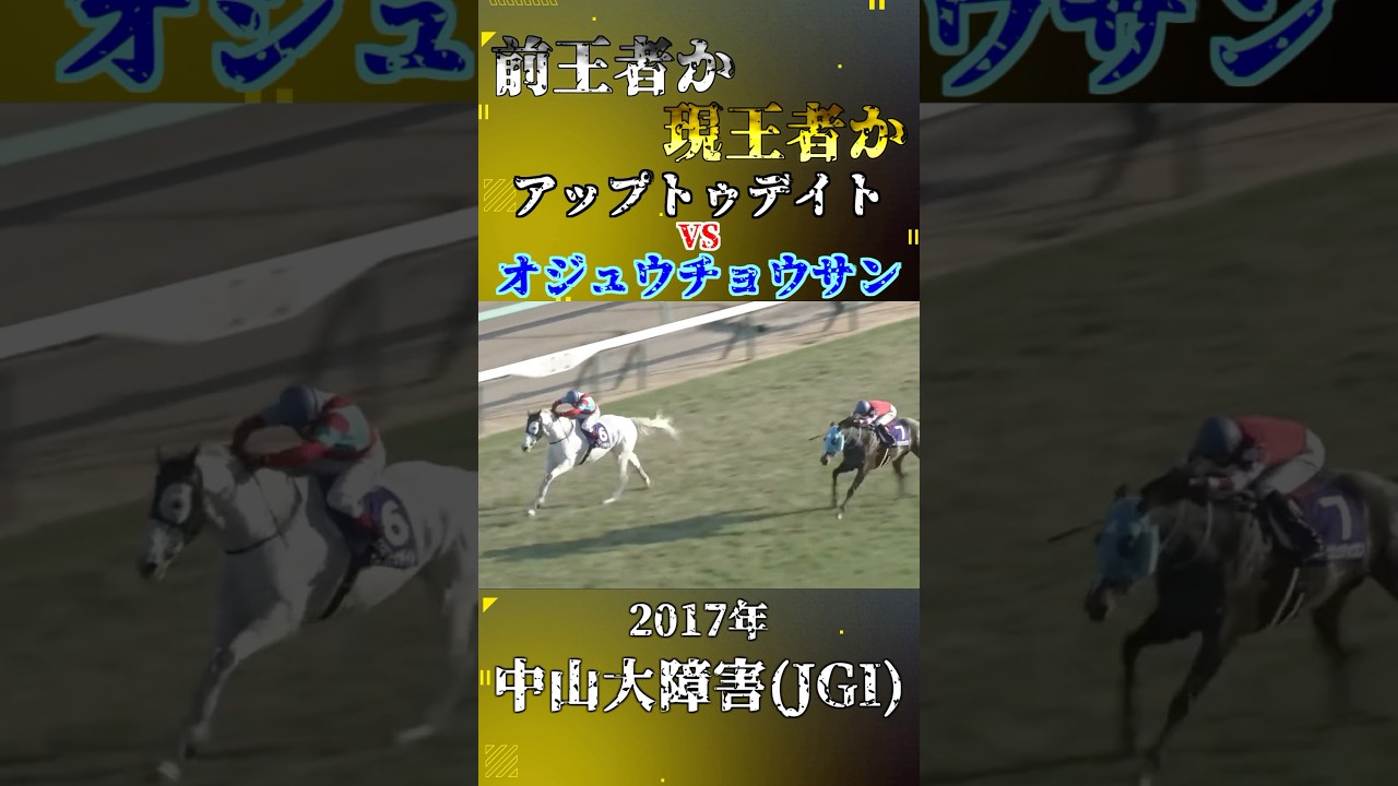 オジュウチョウサン【2017年中山大障害(JGI)】#競馬 #shorts #オジュウチョウサン #アップトゥデイト