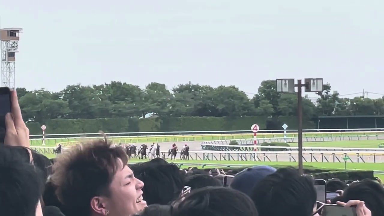 安田記念 G1 2023 ソングライン　現地映像　東京競馬場