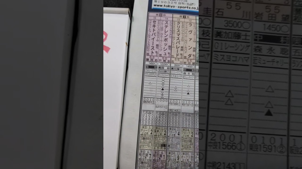 競馬予想（秋華賞）
