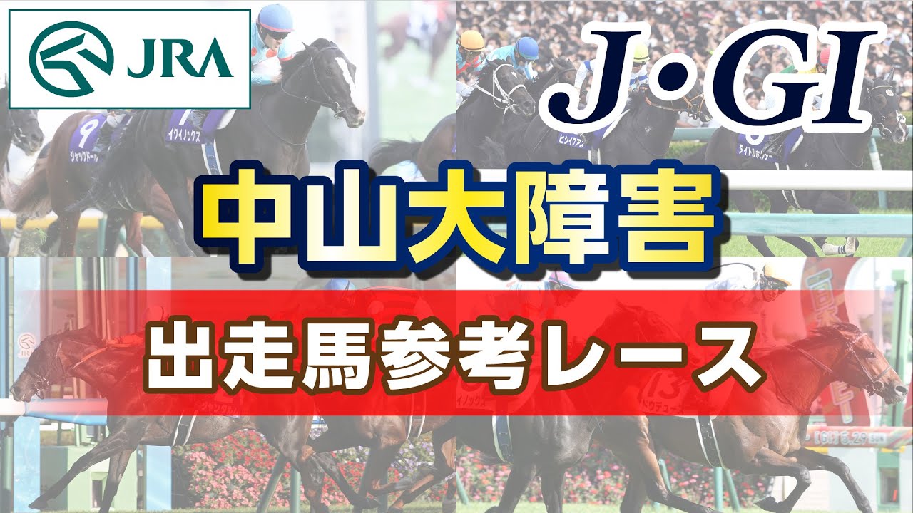【参考レース】2024年 中山大障害｜JRA公式