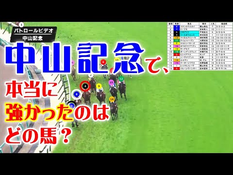 中山記念2024をパトロールビデオで振り返ったら、大阪杯2024が見えてきた！