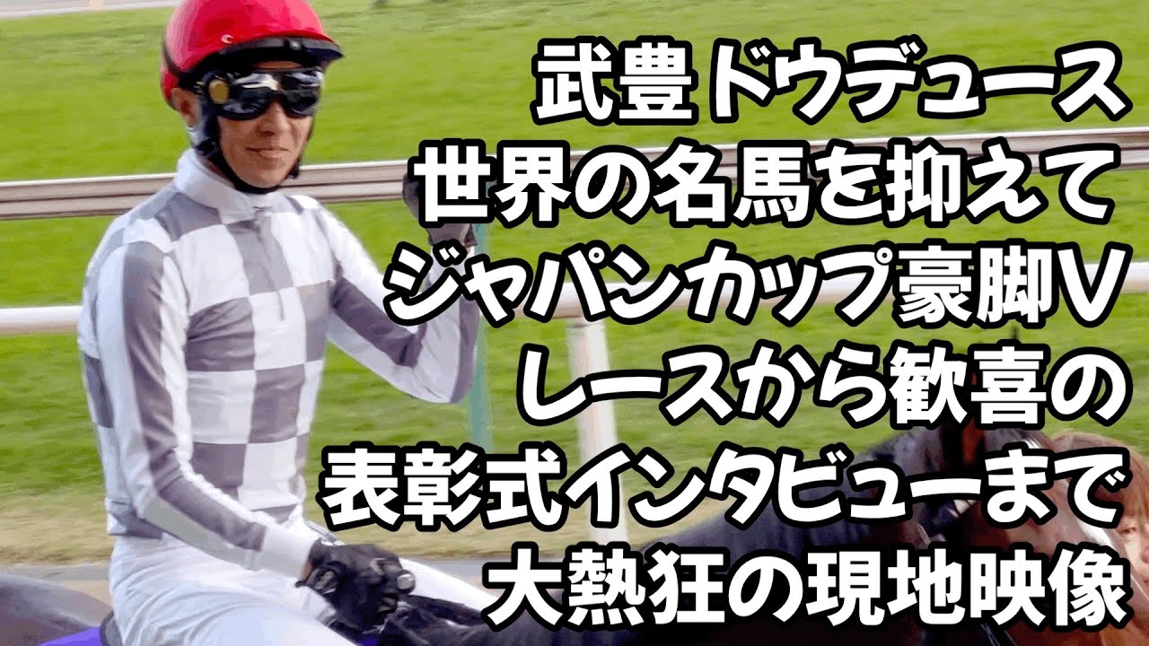 ドウデュース勝利‼︎ ジャパンカップ現地映像 Japan Cup local video