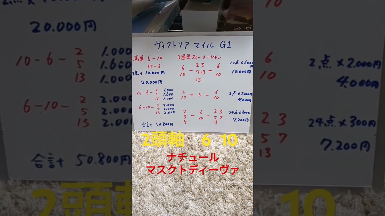 #ヴィクトリアマイル#競馬
