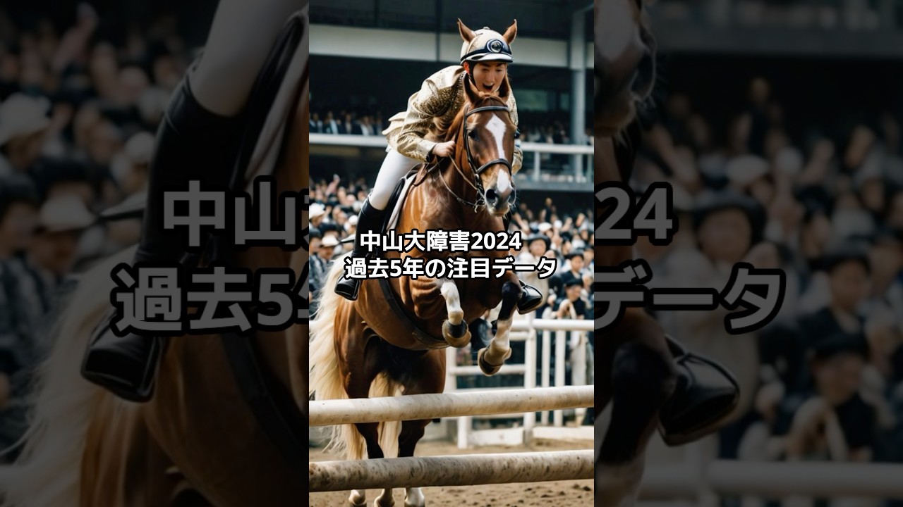 中山大障害2024 過去5年の注目データ