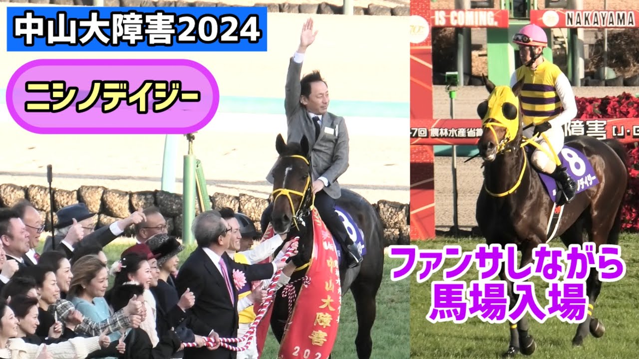 【中山大障害2024】勝利騎手は勝浦正樹元騎手⁉️ニシノデイジーが復活のV🎉