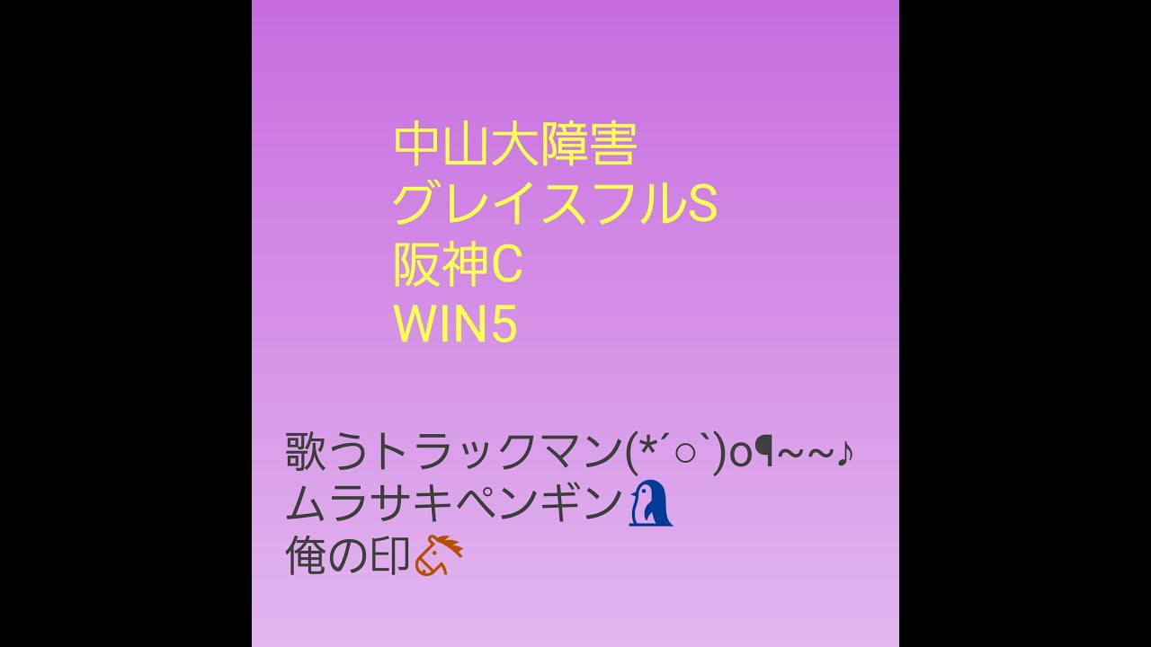 中山大障害、阪神C【土日で大いに荒れます！ドウデュース回避】#win5予想 #予想 #競馬　#win5  #阪神C #vlog #有馬記念