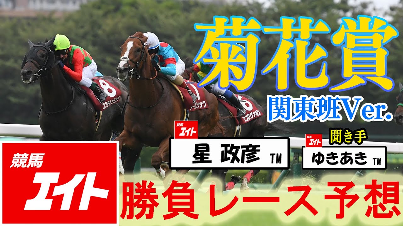 【競馬エイト今週の勝負レース】菊花賞（星＆ゆきあき）