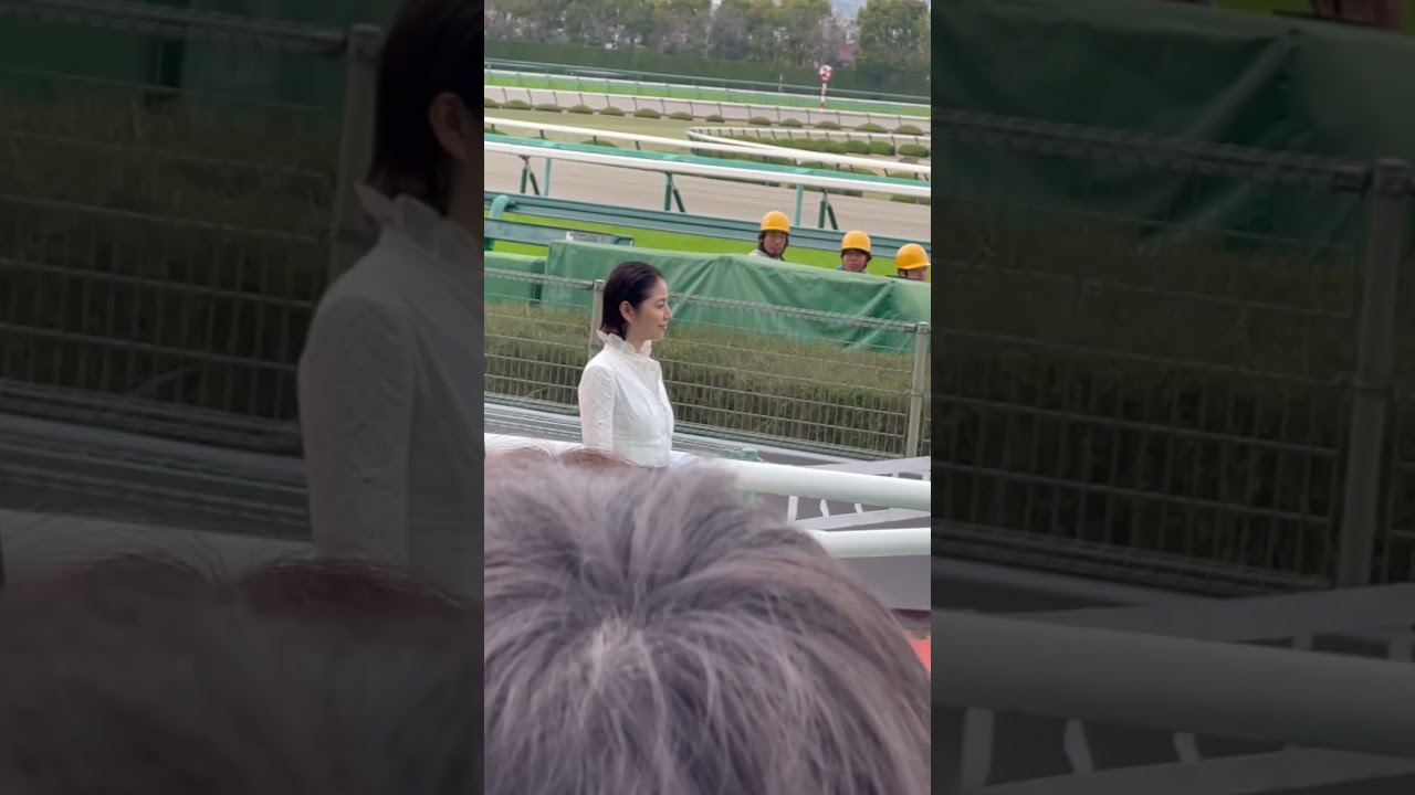 【HERO IS COMING】 大阪杯 表彰式プレゼンター #長澤まさみ さん #競馬 #JRA #大阪杯 #大阪杯2024
