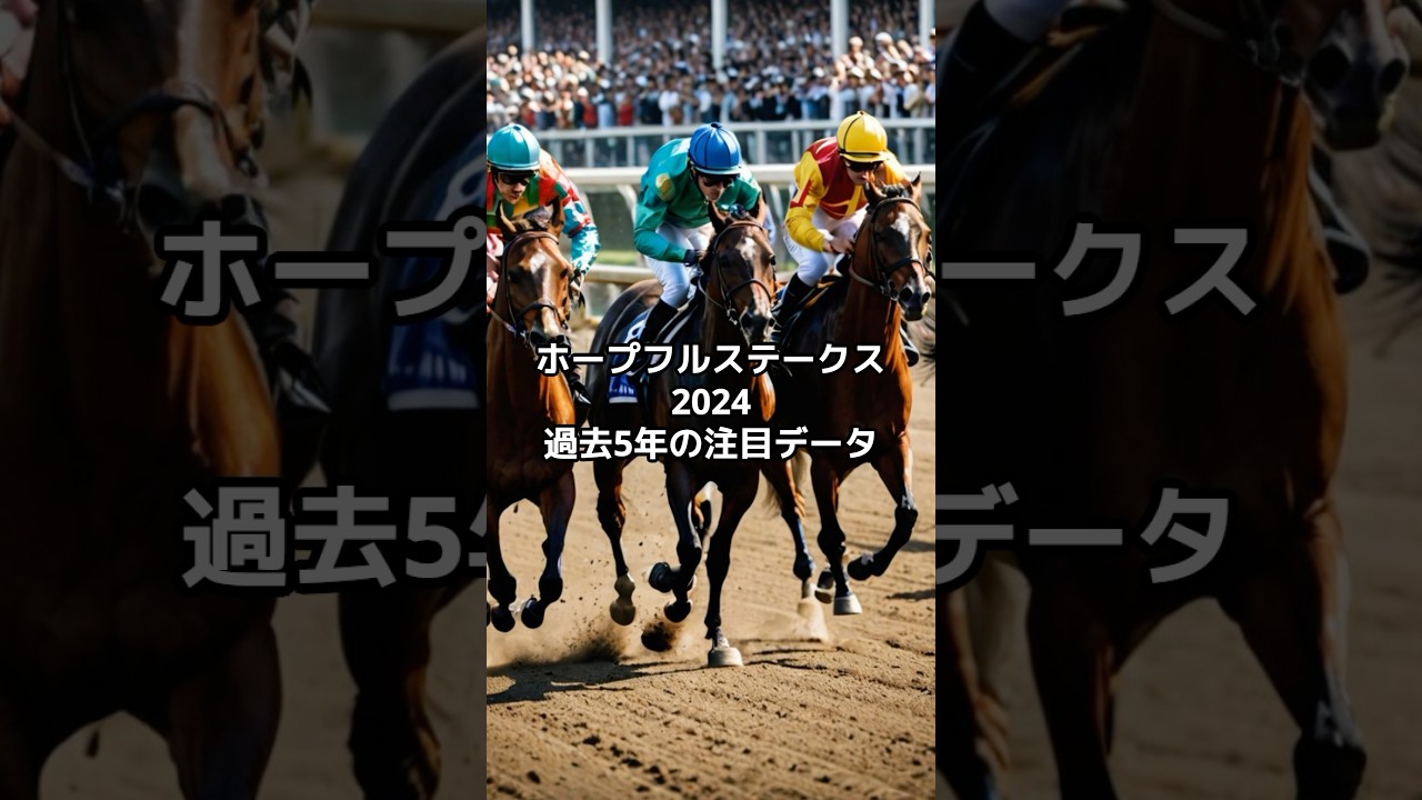 ホープフルステークス2024 過去5年の注目データ