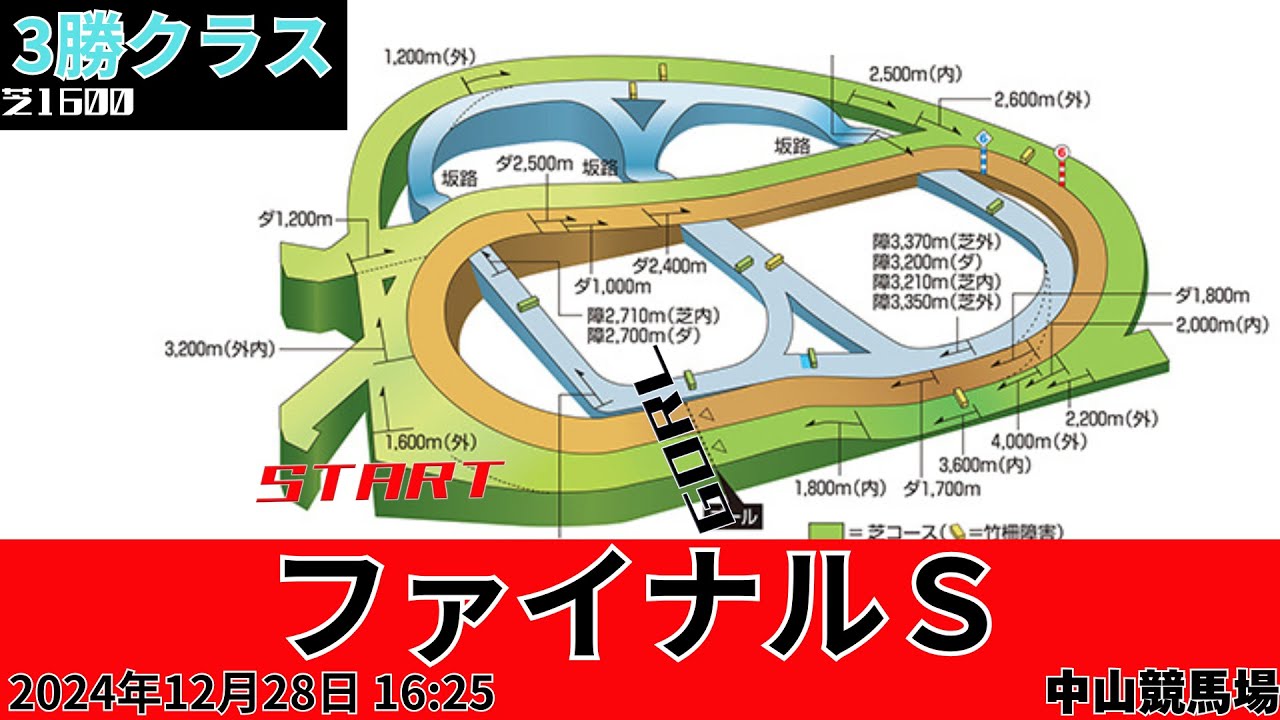 【ファイナルＳ2024予想】2024年12月28日中山 12R 16:25 #ファイナルＳ  ニュージーズが4ハロン52.6の好タイム！