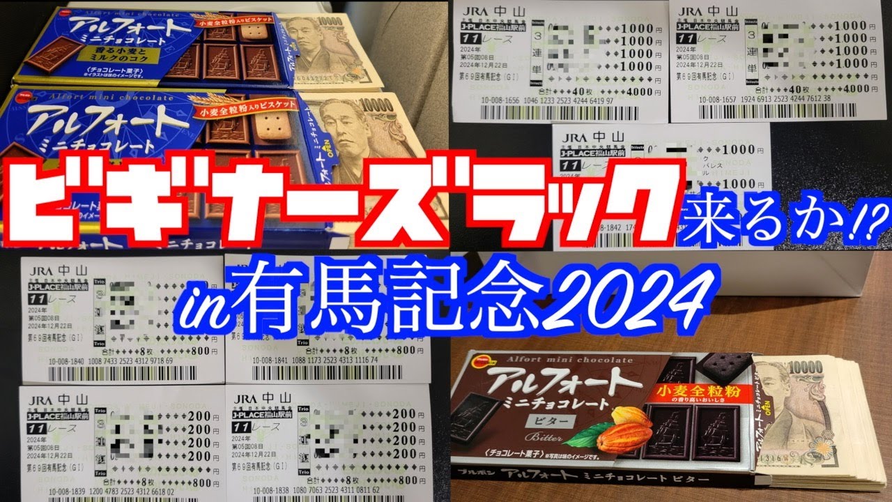 有馬記念2024ビギナーズラック狙い！