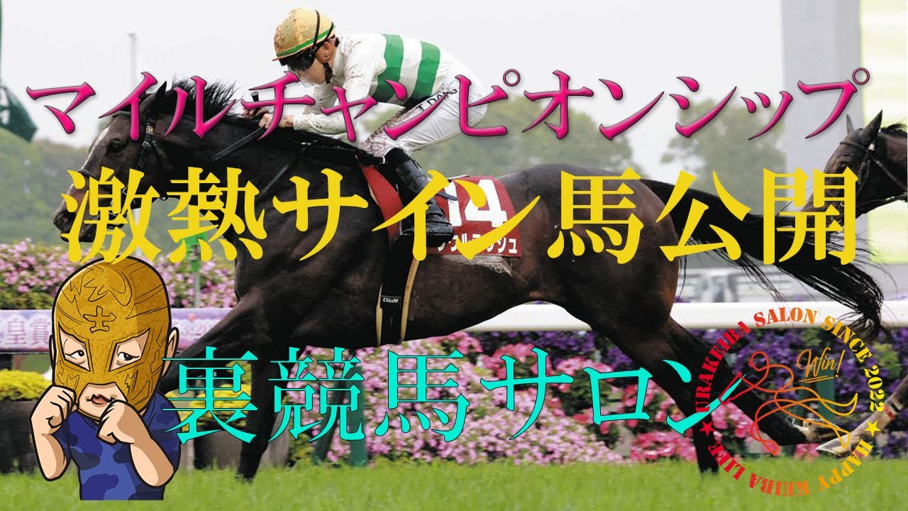 2024年マイルチャンピオンシップ　激熱サイン馬公開
