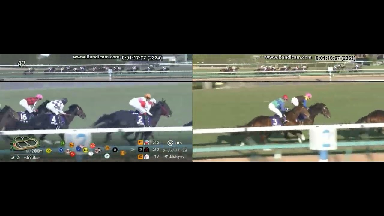 2024 ホープフルS (クロワデュノール)ｖｓ2019ホープフルS (コントレイル)