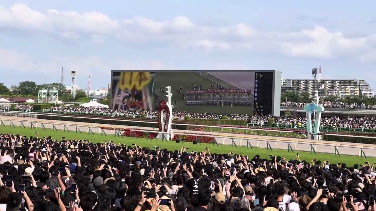 【第91回東京優駿 日本ダービー2024】現地生ファンファーレ【現地撮影】