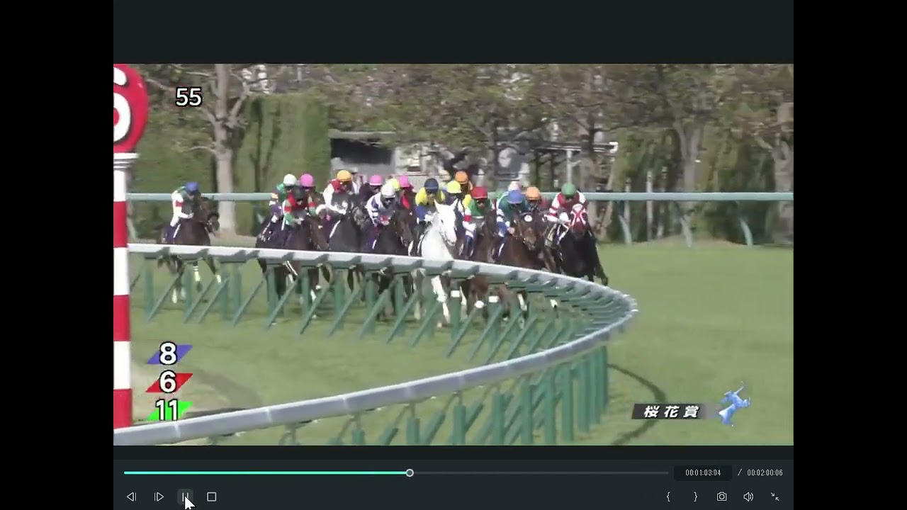 競馬 2021年 桜花賞 ソダシのレースに暴れん坊将軍のBGMを入れてみた！