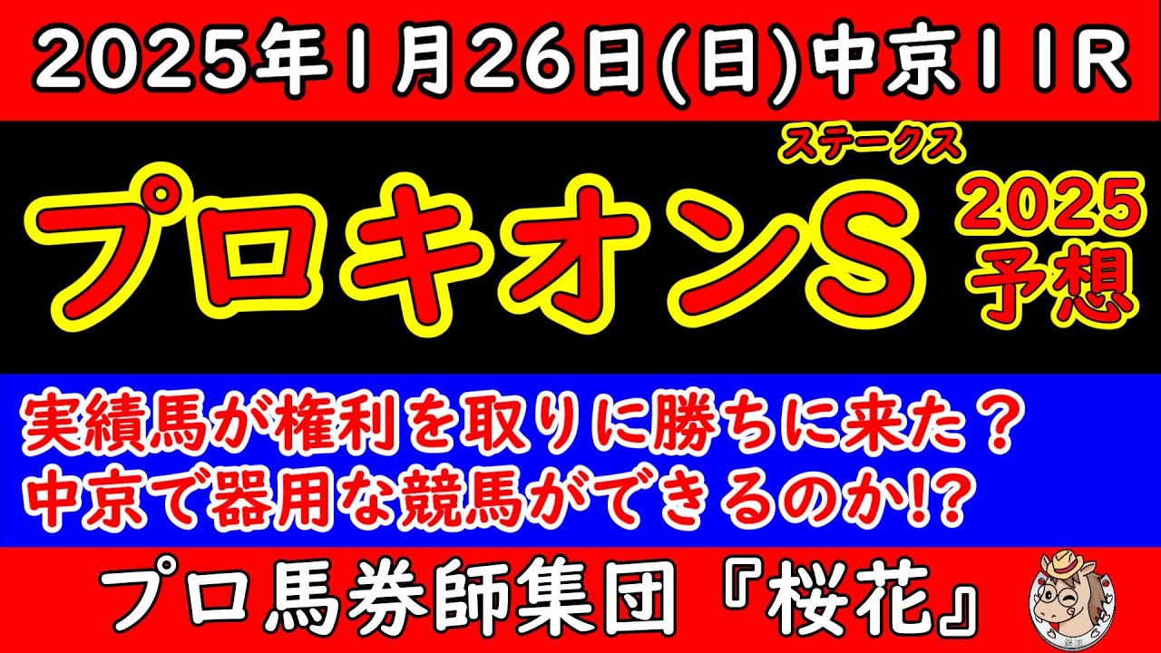 プロキオンステークス2025レース予想！１着馬にフェブラリーステークス2025へ優先出走権が与えられるレースで勝ちに来た陣営は？