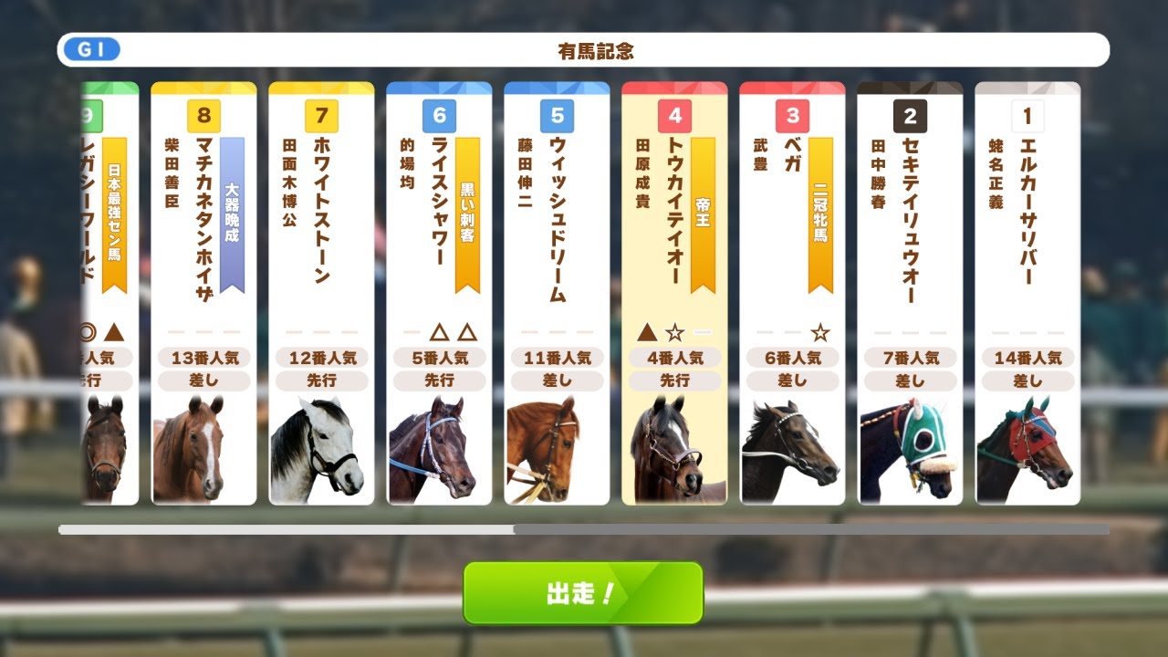 【ウマ娘風競馬MAD】第38回GⅠ有馬記念(1993)