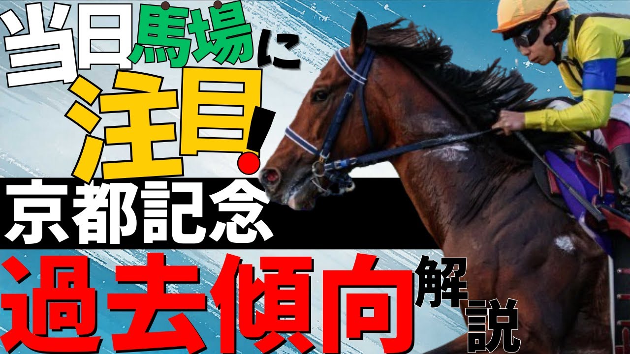 【京都記念】注目すべきは馬場状態と各馬🏇の個性？！過去傾向をおさえて高額配当🎯#競馬