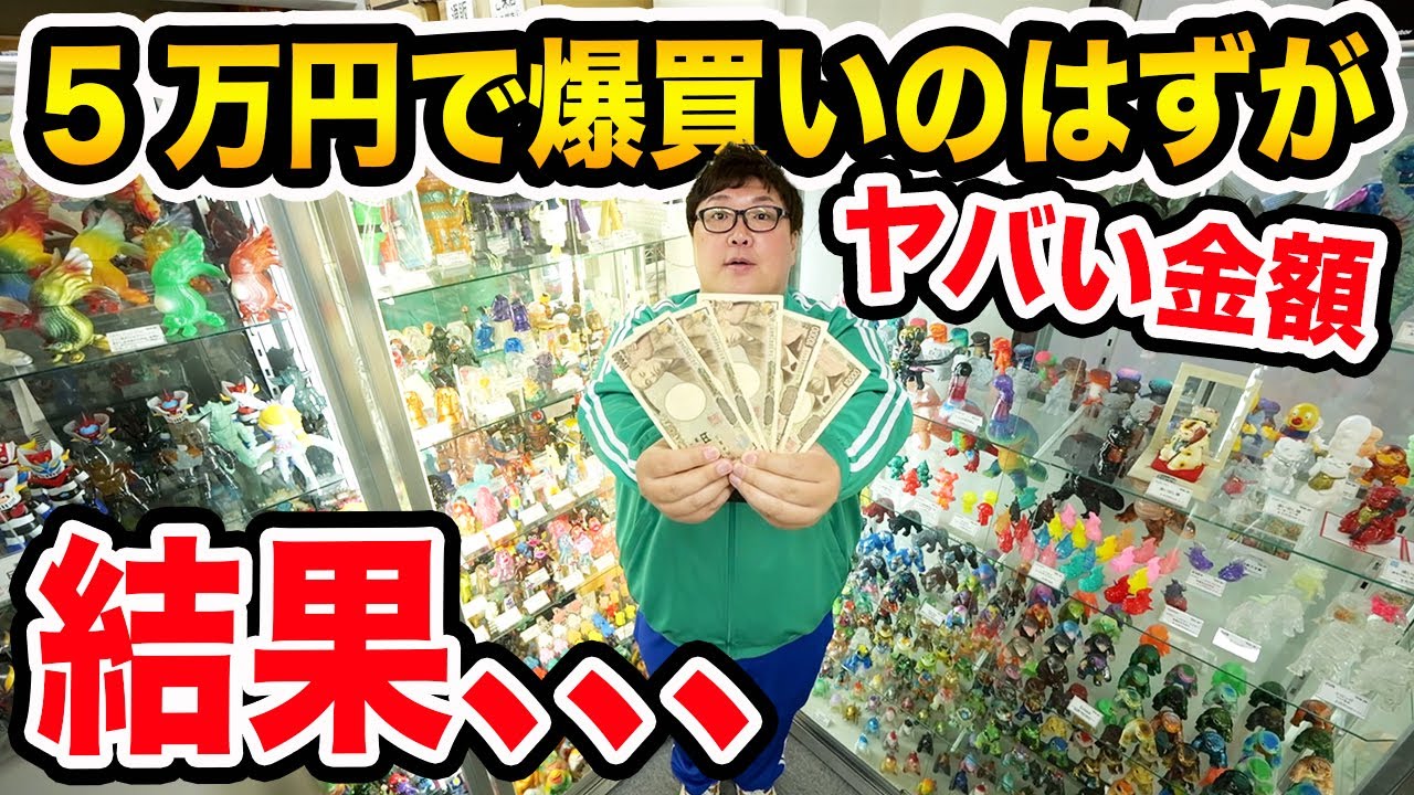 【爆買い】有馬記念で当てたお金で5万円分だけソフビ爆買いのつもりが、、、とんでもないヤバイ金額にwwwソフビの沼にハマった男の末路。。。