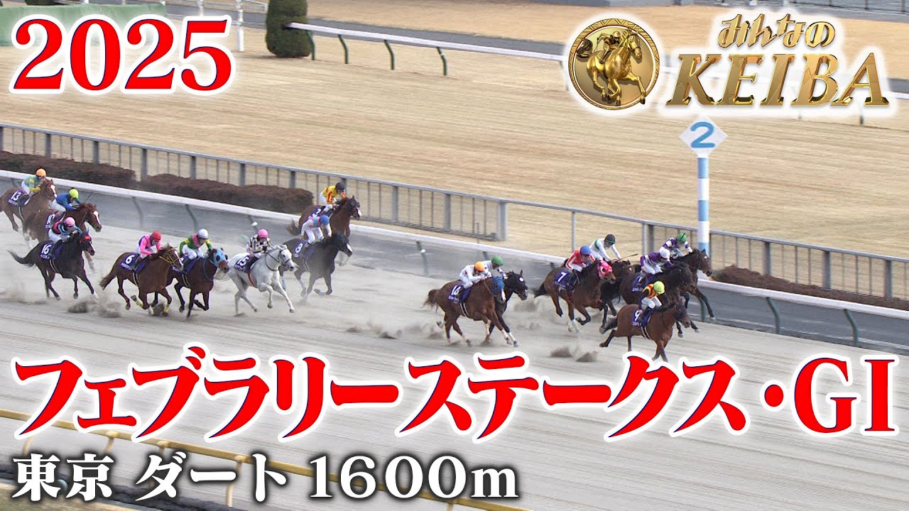 【フェブラリーS・GⅠ】フェブラリーステークス 東京 ダート 1600m 2025 レース  【みんなのKEIBA】