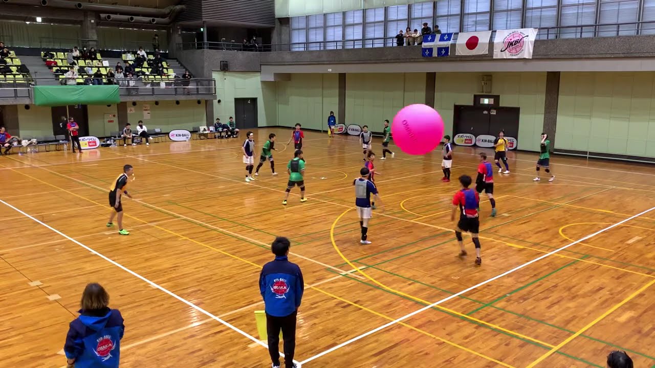 男子決勝 【第25回キンボールスポーツジャパンオープン・チャンピオンズカップ】